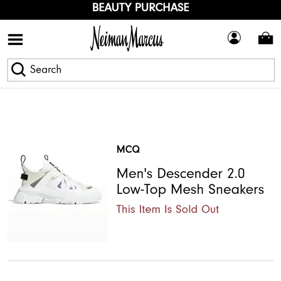 Unisex MCQ by Alexander McQueen Orbyt Descender sz 9 - Picture 8 of 17